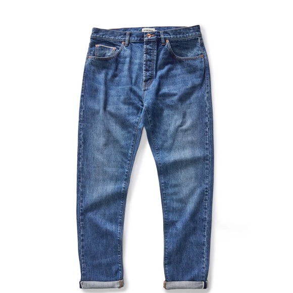 Taylor Stitch Other - TAYLOR STITCH Men's The Slim Jean Mid Wash Organic Selvedge Classic Cut Size 32